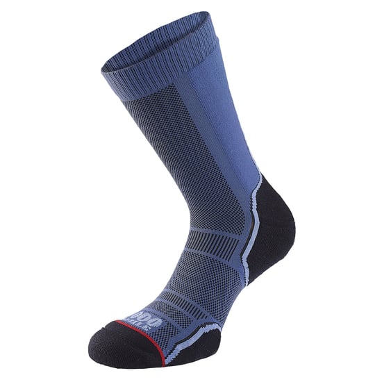 1000 Mile - 2 Pack Heren Trek Enkele Laag Ademend Wandelsokken - Navy / Antraciet - Image 4