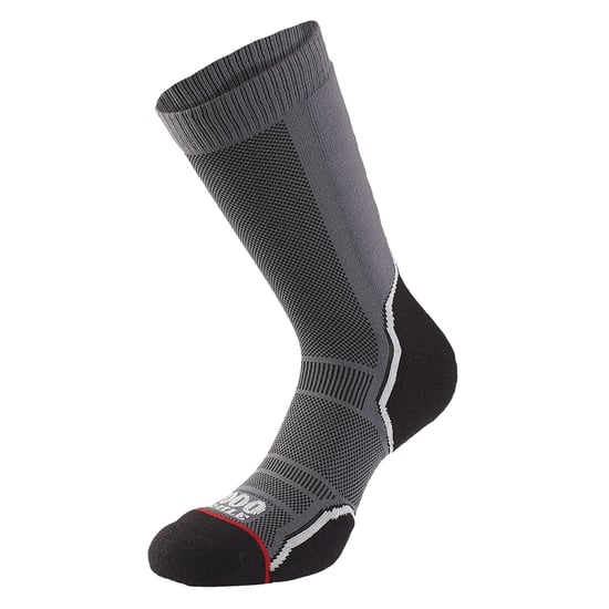 1000 Mile - 2 Pack Heren Trek Enkele Laag Ademend Wandelsokken - Navy / Antraciet - Image 5
