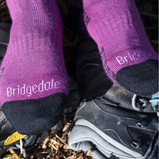 Bridgedale - Dames Wandelsokken Lichtgewicht Merino - Denim - Image 3