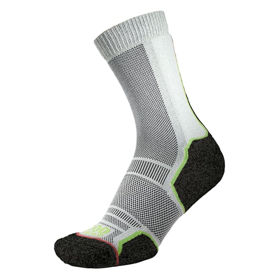 1000 Mile - 2 Pack Heren Trek Repreve Enkele Laag Wandelsokken - Zwart / Neon - Image 5