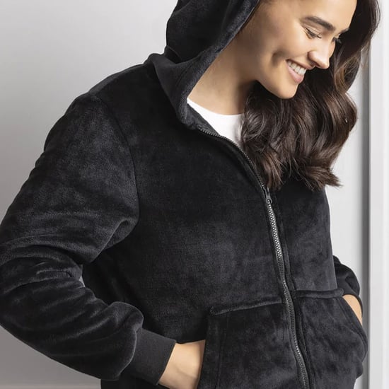 Heat Holders - Dames Soul Warming Zachte Fleece Lounge Hoodie - Zwart - Image 4
