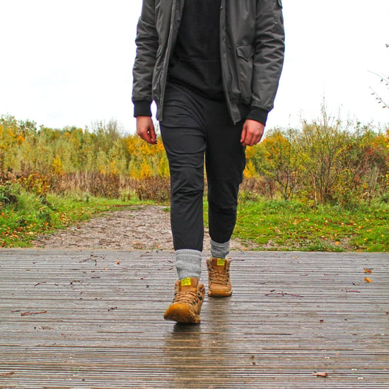 Sock Snob - 6 Paar Heren Wolrijke Wandelsokken | Winter Ademende Wol Sokken - Zwart - Image 4