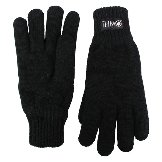 Dames Volledige Vinger Handschoenen met Thinsulate Voering - Zwart - Image 4