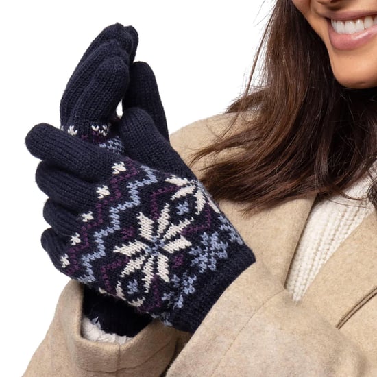 Heat Holders - Dames Zachte Thermische Handschoenen - Navy - Image 3