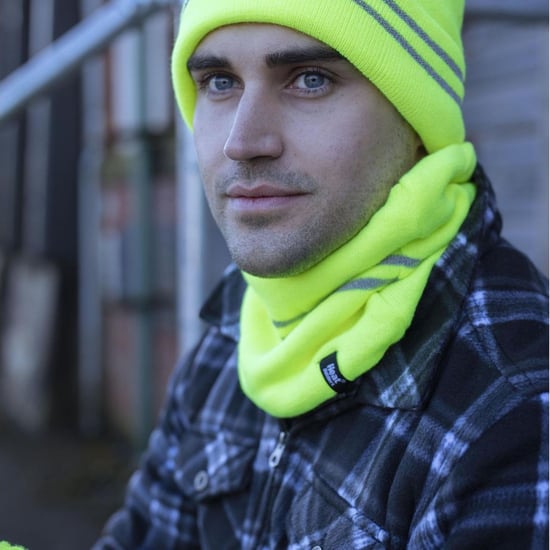 Heat Holders - Heren Hi Vis Hoed, Nekwarmers & Handschoenen Set - Geel - Image 4