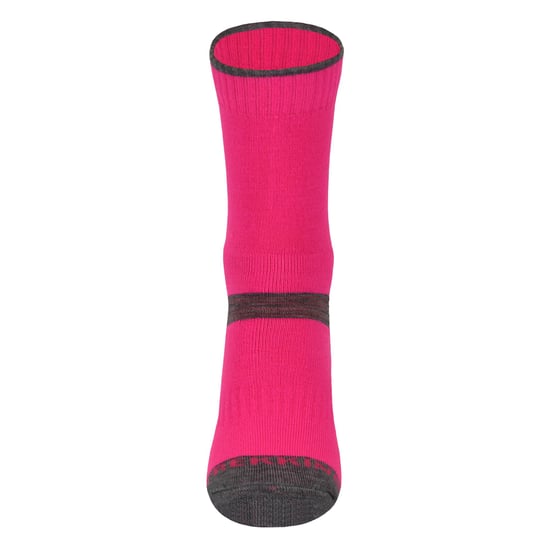 3 Paar Multipack Kids Merino Wol Wandelsokken | Lichte Antiblister Sokken voor Jongens & Meisjes - Roze - Image 4