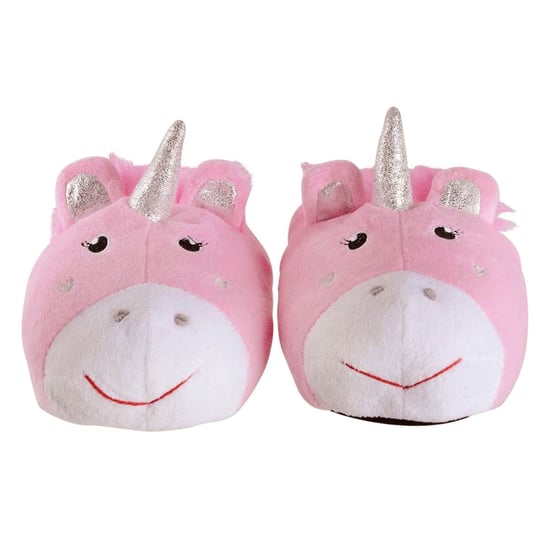 Roze eenhoorn pluche pantoffels voor kinderen - Roze - Image 4