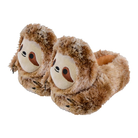 Kinderen pluche 3D luiaard pantoffels | Slipper snob - Luiaard - Image 2