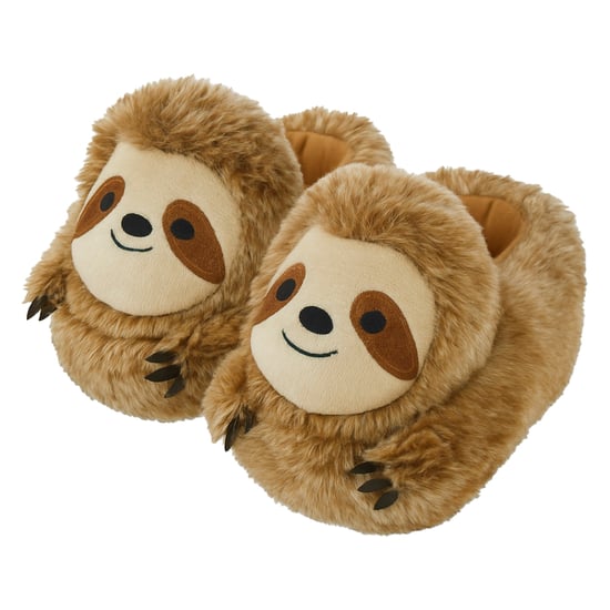 Kinderen pluche 3D luiaard pantoffels | Slipper snob - Luiaard - Image 4