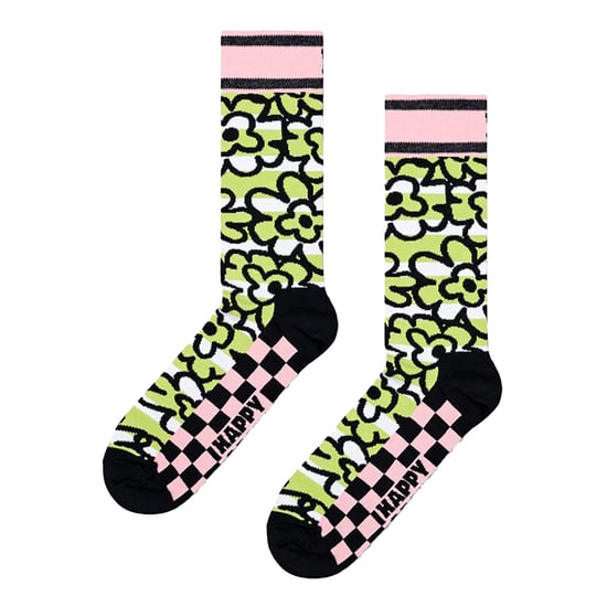 2-pack Unisex Kleurrijke Feestsokken Geschenkdoos Set - Geel - Image 4