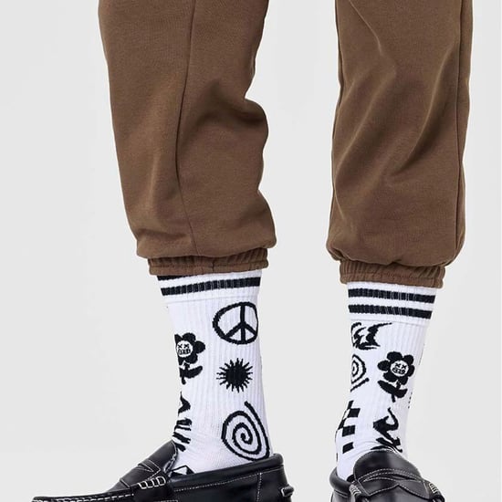 Patchwork Sokken | Happy Socks | Grappig Patroon Verassingssokken | Cadeausokken - Wit - Image 4