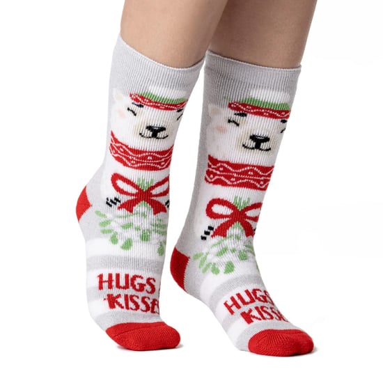 Dames Gezellige Novelty Sokken | Heat Holders Lite | Kerstsokken voor Vrouwen | Cadeau voor Haar Sokken - Hugs&Kisses - Image 3