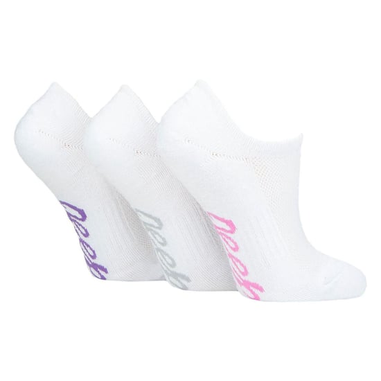 Dames Bamboe No Show Sokken | Jeep | Ademend Anti-blaren Gevoerd Onzichtbare Sokken met Antislip Hakgrip - Wit - Image 3