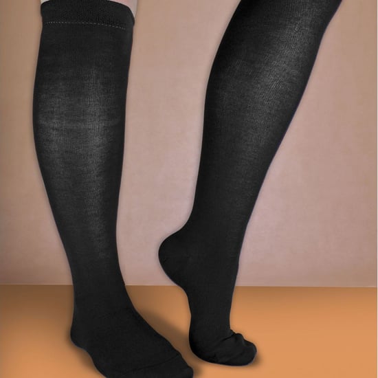 Sock Snob - 6 Paar Multipack Dames Extra Lange Bamboe Sokken Ademende Kniekousen - Marine - Image 3