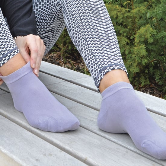 Sock Snob 12 Paar Heren Bamboe Trainer Sokken, Ademende Kussensokken voor Zomer - Grijs - Image 4
