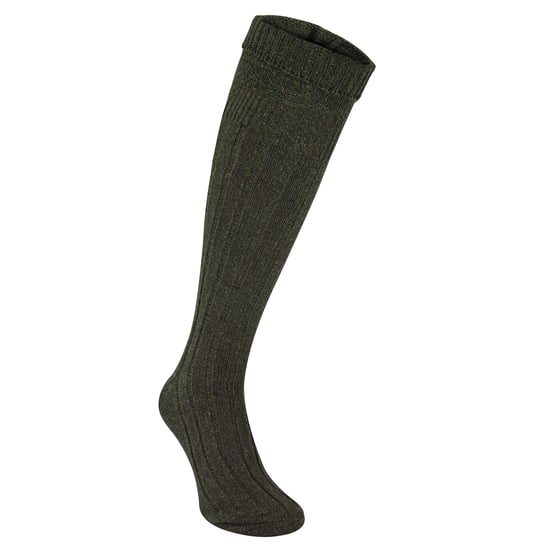 Heren wollen kiltsokken | Warme Kniekousen | Ademende outdoor lange laarzensokken voor heren - Khaki - Image 4