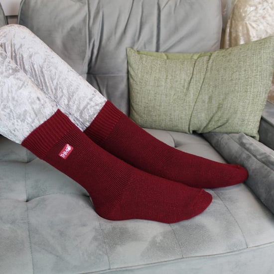 THMO - Thermisch gevoerde kindersokken voor de winter - Fuchsia - Image 3