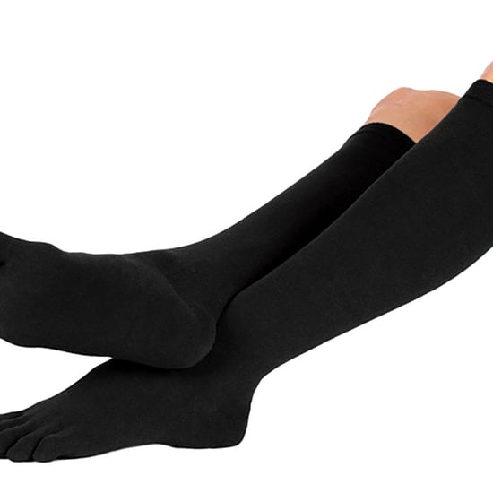 TOETOE - Heren & Dames Essentiële Kniesokken met Vochtregulerende Teenkousen - Zwart - Image 5