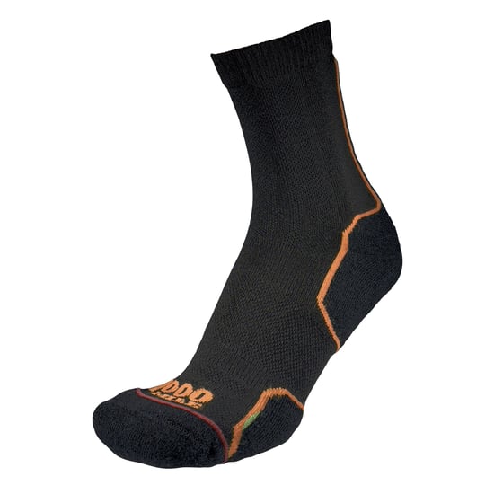 1000 Mile - Heren Trail Repreve Enkele Laag Hardloopsokken - Zwart / Neon - Image 5