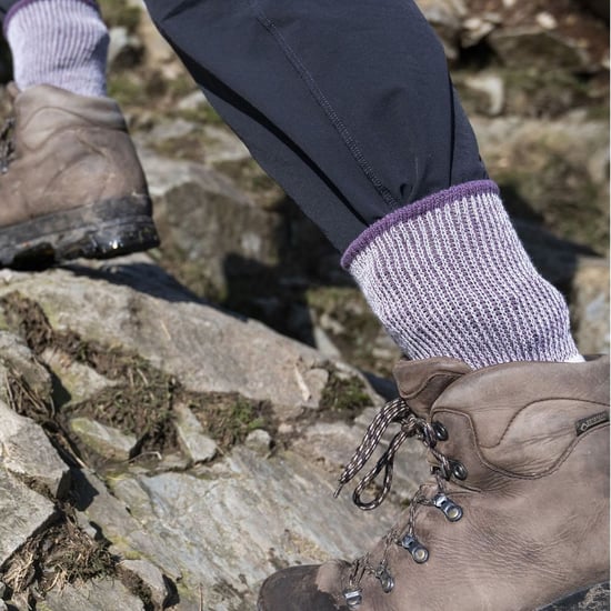 Bridgedale - Dames Wandeling Middelgewicht Merino Wol Sokken - Violet - Image 4