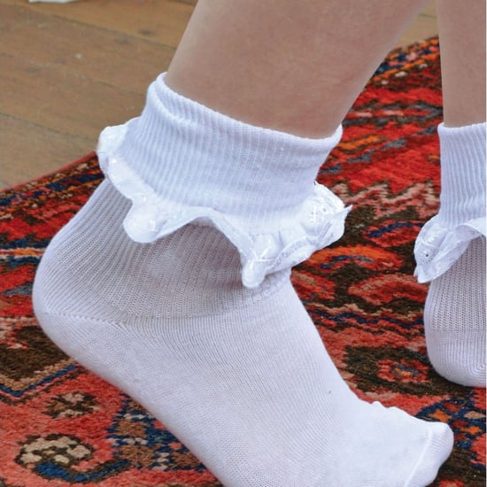 24 Paar Meisjes Kant Kousen Multipack | Schattige Witte Frilly Katoenen Sokken | Ideaal voor Schooluniform - Wit - Image 5