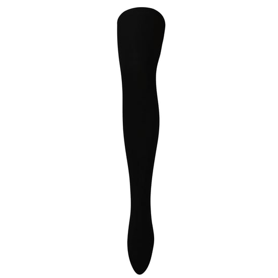 3 Paar Dames Bamboeleggings | Sock Snob | Zachte Effen Opaque Panty’s | Warme Zwarte Panty - Zwart - Image 4
