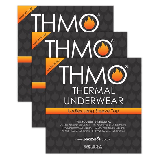 3-Pack Dames Thermisch T-shirt met Lange Mouwen voor de Winter - Image 2