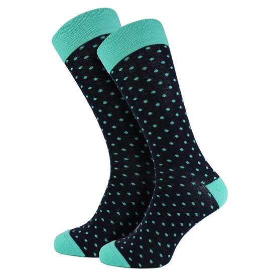 HS by Happy Socks - Heren 3-Pack Leuke Fop Kousen - Streep (Groen) - Image 3