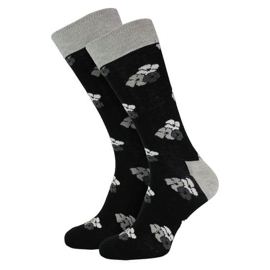 HS by Happy Socks - Heren 3-pack Classic Flower Kousen - Bloem (Zwart) - Image 3