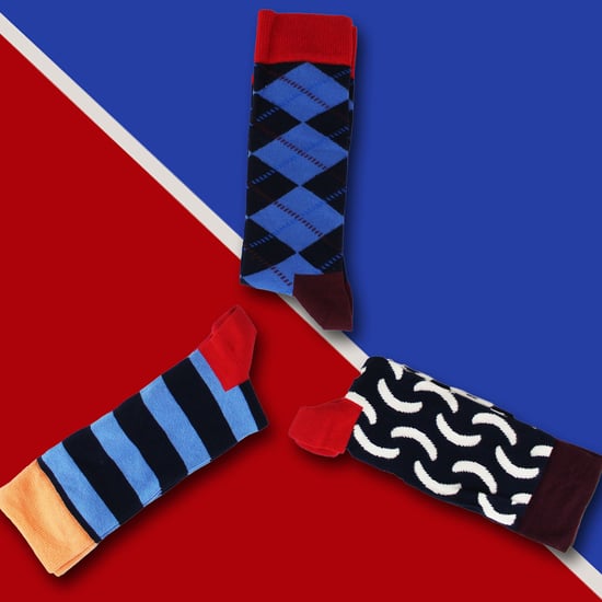 HS door Happy Socks - Heren 3-pack Klassieke Argyle Overhemdsokken - Argyle (Rood) - Image 3