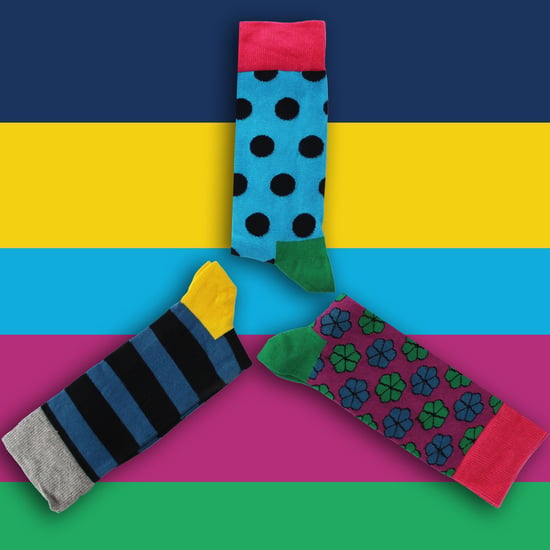 HS by Happy Socks - Heren 3-Pack Kleurrijke Gestreepte Dress Sokken - Brede Streep - Image 3