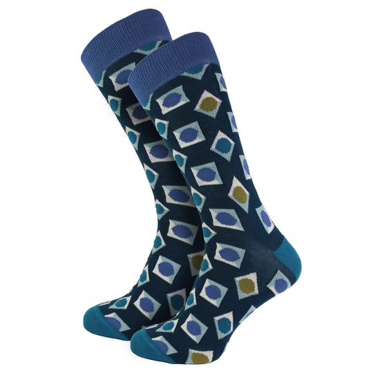 HS by Happy Socks - Heren 3-Pack Cadeaubox Met Stippen Kousen - Vierkant - Image 5