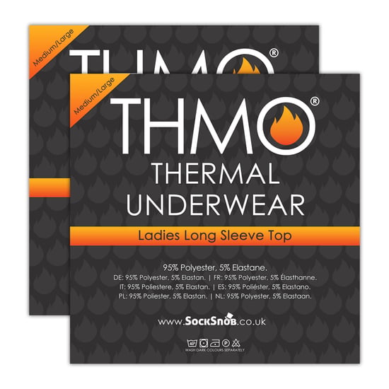 2-Pack Dames Thermoshirt met Lange Mouwen voor de Winter - Image 2
