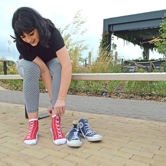 6 paar sneakersokken die op schoenen lijken - Blauw - Image 4