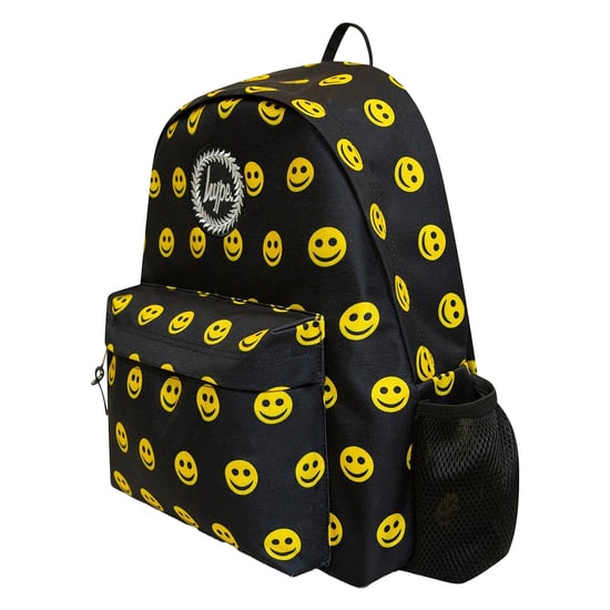 Hype Smile Iconic Zwart/geel Rugzak - Image 3