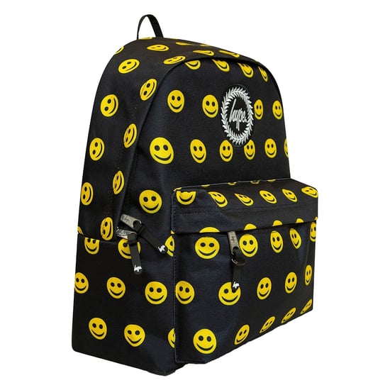 Hype Smile Iconic Zwart/geel Rugzak - Image 4