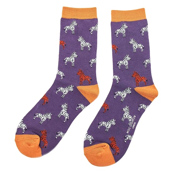 1 Verpakking Dames Novelty Dierenpatroon Bamboosokken - Image 4