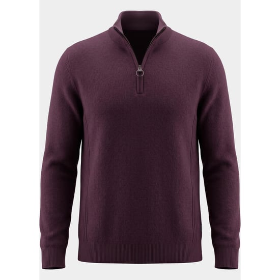 trui Barbour bordeaux - Image 4
