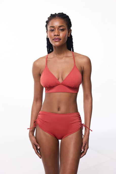 Effen Gebreide Bralette Bikini Top - Image 4