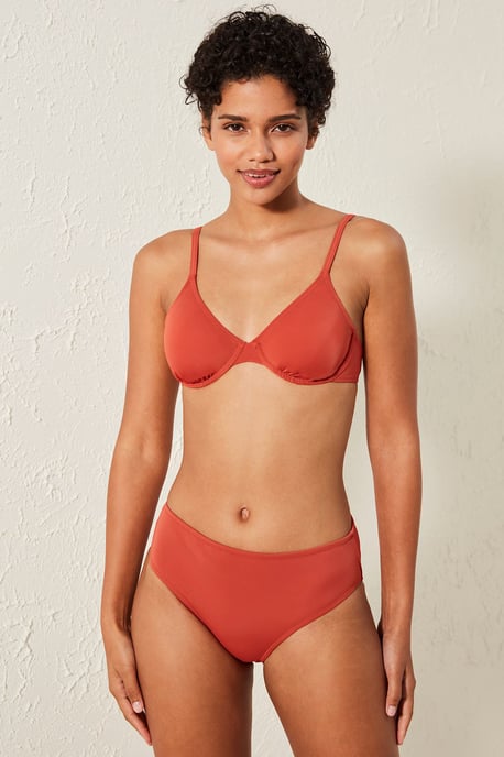 Gestikt Ondersteund Bikini Top - Image 1