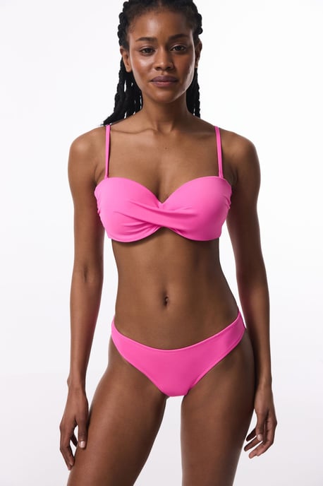 Effen Push-Up Beugel Bikini Top - Image 4