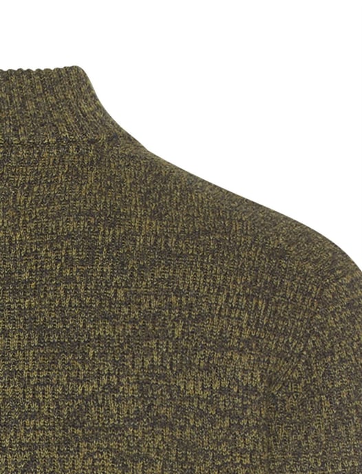 trui Camel Active half zip forest groen katoen - Image 4