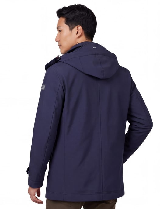 New Zealand winterjas normale fit waterafstotend donkerblauw - Image 2