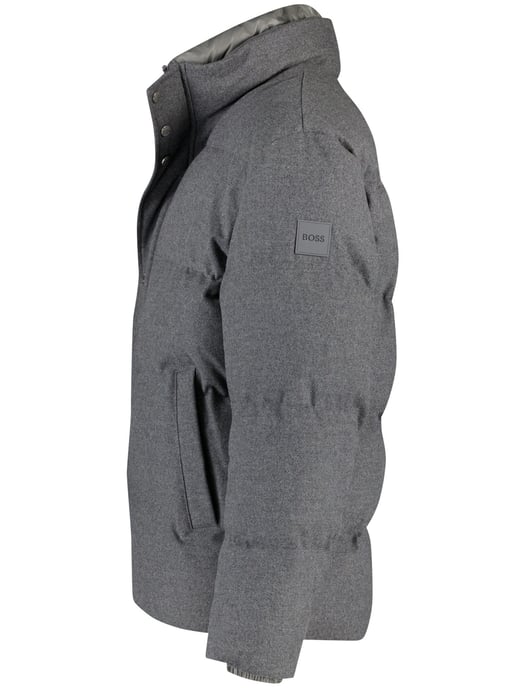 Boss Black premium down winterjas grijs - Image 3