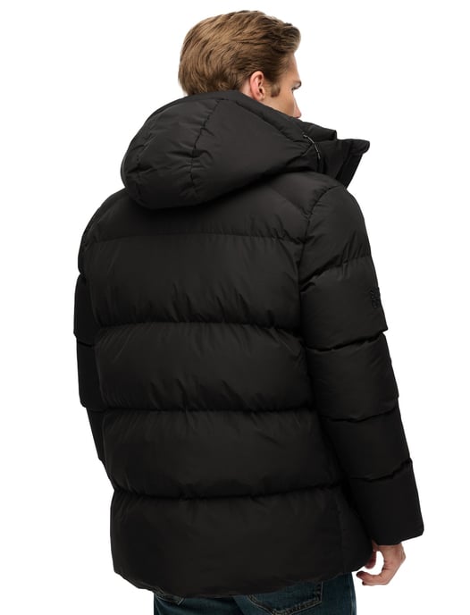 Winterjas Superdry Puffer Zwart gewatteerd - Image 2