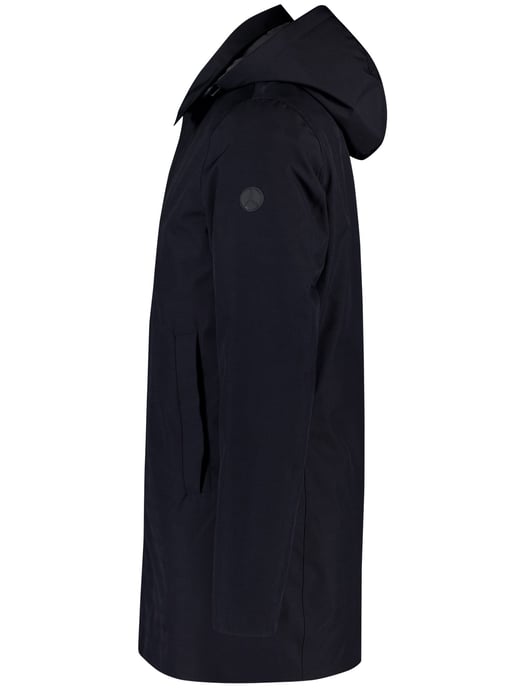 People of Shibuya jas donkerblauw polyester met capuchon - Image 3