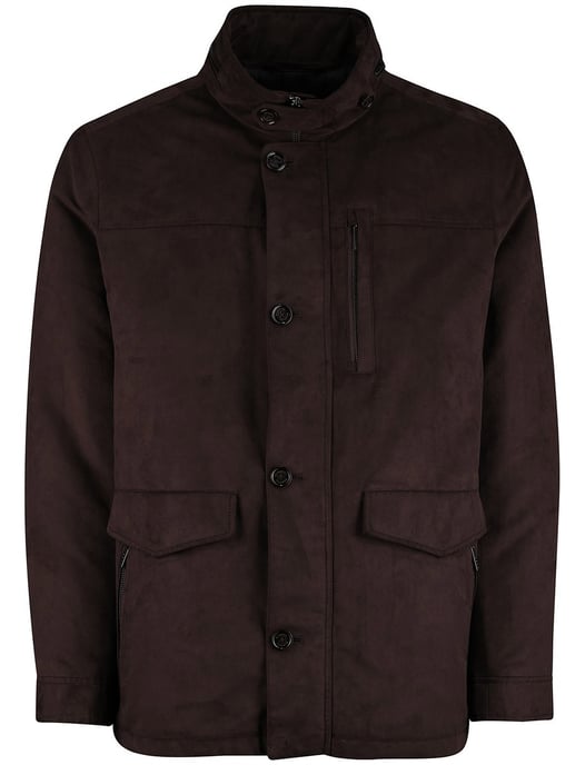 winterjas Bugatti bruin suede - Image 3