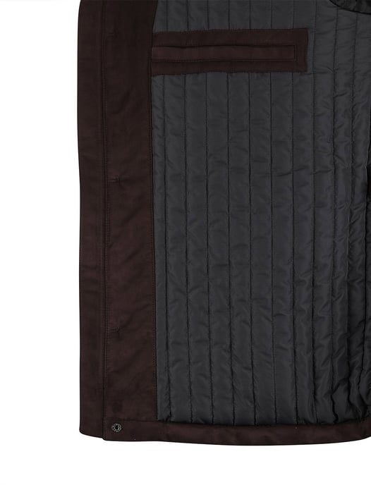 winterjas Bugatti bruin suede - Image 4