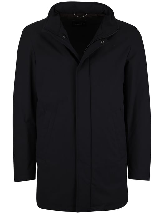 Bugatti winterjas donkerblauw afneembare capuchon polyester - Image 4