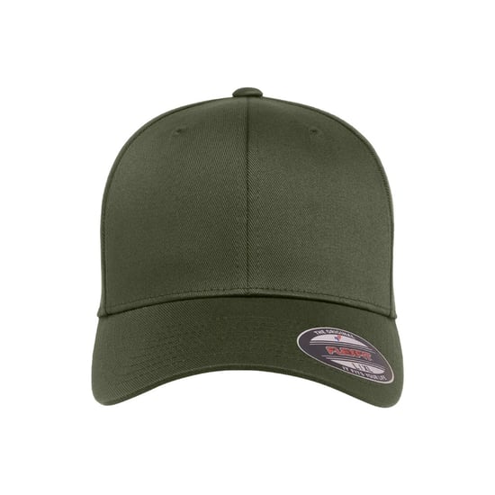 Flexfit Kleuter Wollig Gekamde Baseballpet (Olijf) - Image 1